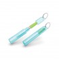 ZOKU Reusable Pocket Straw with carrying case and cleaning brush ALL COLOURS